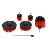 1/4in Stiff Scrubber Drill Attachment Brush 5pc with 1pc Extension view 4