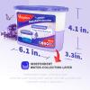Vacplus Moisture Absorbers, 10.5 Oz Humidity Absorber Boxes Attracts Extra Moisture from Your Bathroom, Closet, Kitchen & Study, Dehumidifier, Odor Eliminator for Closet (Lavender Scent), 12 Packs view 4