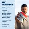 GHOST Hydration, Lemon Crush, 40 Serv, Electrolyte Powder - Drink Mix Supplement with Magnesium, Potassium, Calcium, Vitamin C & Taurine for Energy & Endurance - Vegan, Free of Soy, Sugar & Gluten view 3