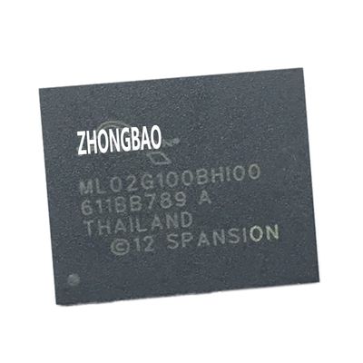 1PCS S34ML02G100BHI000 BGA-63 S34ML02G100BHI BGA63 S34ML02G100 ML02G100BHI00 S34ML02G Memory