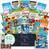 Halloween Allergy Friendly Snack Box (40 Variety Gluten Free, Dairy Free, Vegan Gift Basket Care Package) Popcorn, Pretzels, Fruit Strips, Fig Bar & More - The Care Crate Co. view 1