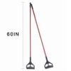 Matthew Cleaning Commercial Quick-Change Iron Mop Handle for Floor Cleaning Heavy Duty Mop Head Replacement Holder 60inch w/Plastic Gripper for Rags Side Gate Wet Mop Handles 12 Packs view 3
