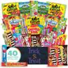 Halloween Candy Snack Box (40 Full Size Variety Gift Basket Care Package) Sour Patch Kids, M&Ms, Starburst, Swedish Fish, Skittles & More - The Care Crate Co. view 1