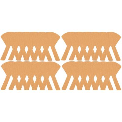 Healifty 24pcs Home Fastener Pastes Adhesive Tubing Holder Cannula Feeding Catheter Stomach Sticker Bridge Hospital Patch Face Clinic Nose Woven Paste Khaki Stickers Tube Devices for