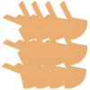 Healifty 24pcs Home Fastener Pastes Adhesive Tubing Holder Cannula Feeding Catheter Stomach Sticker Bridge Hospital Patch Face Clinic Nose Woven Paste Khaki Stickers Tube Devices for view 2