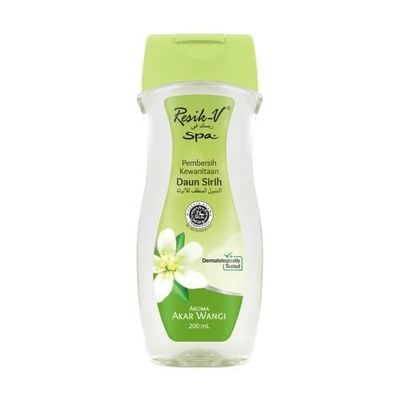 Resik-V Feminine Wash Spa Daun Sirih 200ml Akar Wangi