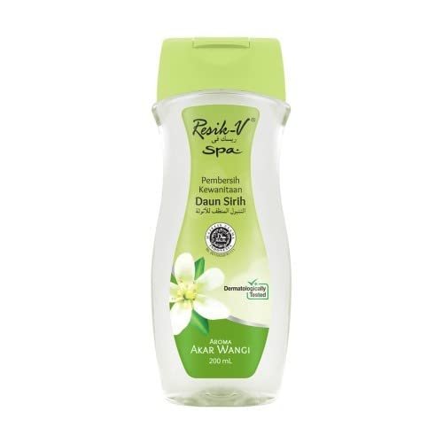 Resik-V Feminine Wash Spa Daun Sirih 200ml Akar Wangi