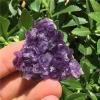 1Pcs Natural Uruguay Amethyst Cluster Home Decoration Purple Crystal Stone Mineral Specimens Cluster Decor,Uruguay Cluster,60-70g (1pcs) view 4