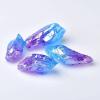 100% Natural Crystal Electroplate Stone Quartz Mineral Specimen Collection Home Decor Fish Tank Decoration,Electroplate Stone,45-50g (1pack) view 1
