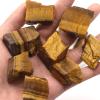 100% Natural Tiger Eye Stone Mineral Specimens Home Garden Fish Tank Crystal Decoration,Tiger Eye Stone,40-50g (1pcs) view 2