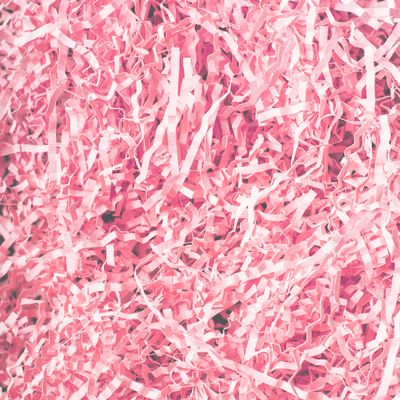 Creavvee Gift Packaging Shredded Paper Protection & Decoration Material 200g Light Pink