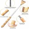 YEHORIN Back Scratcher Telescoping, Portable Extendable Bamboo Backscratcher for Men for Women with Beautiful Gift Packaging, Body Scratcher for AdultsRoll Ball view 3