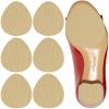 Anti-Slip Shoe Grip Pads for High Heels - 3 Pairs (3.5"x2.5", Yellow) - Non-Slip Sole Protectors for Women's Shoes view 1