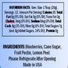 Gourmet Premium Blueberry Lemon Peel Jam, More Fruit Less Sugar, Great Gift, Amazing Flavor, Spreadable (2 Pack, 2, Count) view 2