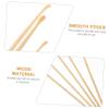 FOMIYES 5pcs Baby Tool Wooden Ear Set Safe for Boys and Girls Adults Ear Cleaning view 3