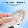 2 Pairs Shoes Insole for Kids, 9.1inch Replacement Shoe Inserts Children Latex Massage Insole, 26 to 36 Size Feet Care Shoes Cushion Replacement Insole for Kids & Child view 4