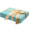 MOZRRO Gift Box 11.5 x 8.2 x 2.3 In Gift Boxes for Presents Magnetic Closure, Gift Boxes with Lids for Presents Birthday Luxury Jewelry T-shirts Gloves Scarves Books Clothes Gift Wrap - TF view 1