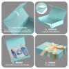 MOZRRO Gift Box 11.5 x 8.2 x 2.3 In Gift Boxes for Presents Magnetic Closure, Gift Boxes with Lids for Presents Birthday Luxury Jewelry T-shirts Gloves Scarves Books Clothes Gift Wrap - TF view 4