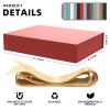 MOZRRO Gift Box 11.5 x 8.2 x 2.3 In Gift Boxes for Presents Magnetic Closure, Gift Boxes with Lids for Presents Birthday Luxury Jewelry T-shirts Gloves Scarves Books Clothes Gift Wrap - Red view 2