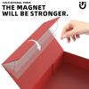 MOZRRO Gift Box 11.5 x 8.2 x 2.3 In Gift Boxes for Presents Magnetic Closure, Gift Boxes with Lids for Presents Birthday Luxury Jewelry T-shirts Gloves Scarves Books Clothes Gift Wrap - Red view 3