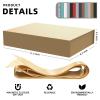 MOZRRO Gift Box 11.5 x 8.2 x 2.3 In Gift Boxes for Presents Magnetic Closure, Gift Boxes with Lids for Presents Birthday Luxury Jewelry T-shirts Gloves Scarves Books Clothes Gift Wrap - Gold view 2