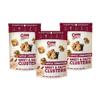 Chunk Nibbles Apple Cinnamon Snack Clusters - Award-Winning Blend with Real Apples, Pretzels & Corn Squares - Cozy Fall Flavor, Handcrafted - Gourmet Treat - 4.25oz Resealable Pouch (3 Pack) view 1