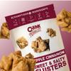 Chunk Nibbles Apple Cinnamon Snack Clusters - Award-Winning Blend with Real Apples, Pretzels & Corn Squares - Cozy Fall Flavor, Handcrafted - Gourmet Treat - 4.25oz Resealable Pouch (3 Pack) view 3