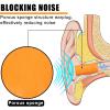 800 Pair Foam Ear Plugs Bulk for Sleeping Noise Cancelling 32db Disposable Comfortable Soft Ear Plugs Hearing Protection Quiet Sleep for Sleeping Snoring Shooting Music Concert view 3