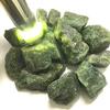 2-5cm Natural Green Apatite Crystal Rough Stone Raw Gemstone Mineral Specimen Irregular,100g,2-5cm view 1