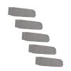 5pcs Prosthetic Socks Soft Elastic Thickened Cotton Breathable Protective Stump Socks for Amputee(M) view 3