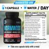 DEDICAD Premium Wormwood Extract Capsules - 5 Month Supply for Immune - 12 Herbs Blended with Black Walnut Leaves, Ginger, Turmeric & More - 150 Counts view 2