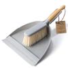 Small Dustpan and Brush Set - Mini Broom with Dustpan Set, Handheld Broom and Dust Pan Combo Set for Home, Pet Care, Car, 14 x 8.7 inch, Grey view 1