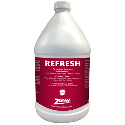 Smell Zapper Refresh Odor Eliminator 1 Gallon