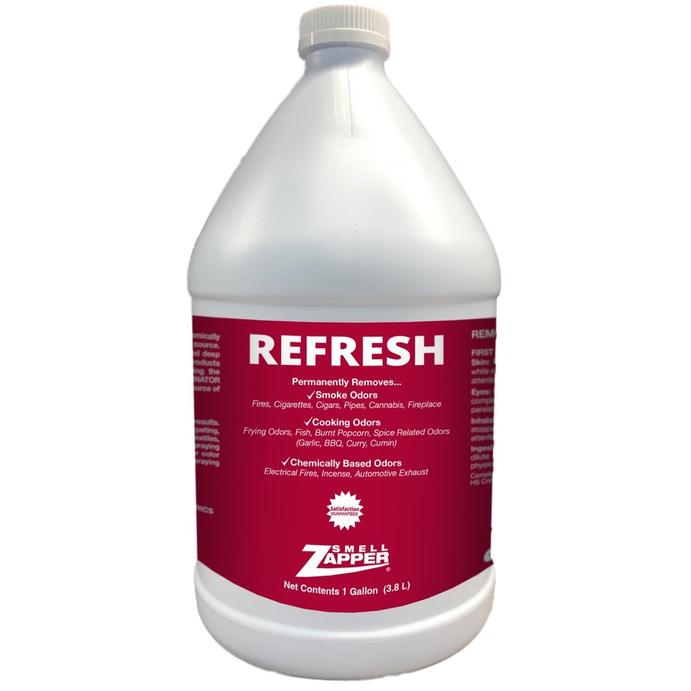 Smell Zapper Refresh Odor Eliminator 1 Gallon