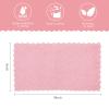 22 Pack Kitchen Dish Cloths, Reusable Dish Towels, Nonstick Oil Washable Fast Drying, Super Absorbent Coral Velvet Cleaning Cloths for Cleaning Tableware, Kitchen, Bathroom (Pink-green-10" x 6") view 2
