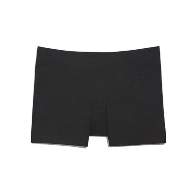 KNIX Super Leakproof Dream Short- Period Underwear for Women, Machine Washable, Reusable - Black, Large (1 Pack)