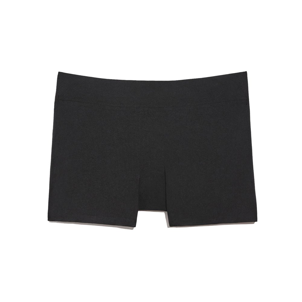 KNIX Super Leakproof Dream Short- Period Underwear for Women, Machine Washable, Reusable - Black, Large (1 Pack)