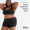 KNIX Super Leakproof Dream Short- Period Underwear for Women, Machine Washable, Reusable - Black, X-Small (1 Pack) view 2