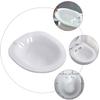 1pc Special Sitz Private Postoperative Patients Pregnant Elderly Soak Sitting Care for Squat Free Soaking Basin Woman Toilet Plastic Bathtub Episiotomy Post Over Bidet view 3