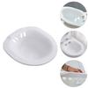 1pc Special Sitz Private Postoperative Patients Pregnant Elderly Soak Sitting Care for Squat Free Soaking Basin Woman Toilet Plastic Bathtub Episiotomy Post Over Bidet view 4