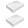 CECOBOX - Gift Boxes with Lids for Presents 14.3x10.75x3 - Glossy, Collapsible Magnetic Closure Gift Box - Groomsmen & Bridesmaid Proposal Boxes, Wedding, PR, Birthdays, Holidays view 1