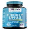 grow vitamin Electrolyte Capsules  Sugar-Free Electrolyte Tablets for Energy, Endurance & Hydration. Keto-Friendly Salt Pills, No Maltodextrin. Perfect for Fitness & Daily Hydration  100 Caps view 1