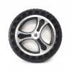 12inch Electric Wheelchair Rear Wheels Accessories, 12 1/2x2 1/4, Wheelchair Replacement Wheels Parts, Aluminum Alloy Hub, Honeycomb Solid Tires, Keyway: 6mm view 1