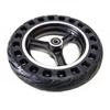 10x2, Wheelchair Front Wheel Accessories, 10inch Electric Wheelchair Replacement Wheels, Honeycomb Solid Tire, Suitable for Most Electric Wheelchairs, Bearing: 12mm1 Pair view 4
