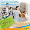Reusable Microfiber Mop Pads Compatible with Swiffer Sweeper, Dry Sweeping Cloths, Wet Pads Refill for Swiffer Mop Pads Replacement Sweeping Mopping Pad Refills for Hardwood Surface Floor Cleaning view 4