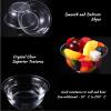 Thenshop 100 Pcs 12 oz Clear Plastic Bowls Disposable Serving Bowls Bulk Transparent Ice Cream Salad Dessert Plates for Party, Wedding, Buffet, BBQ, Dessert Shop, Catering Supplies view 3