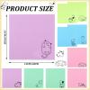 Sinmoe 20 Pcs Microfiber Cleaning Cloth Cute Kitty Cat Design Microfiber Cloth Gift Soft Multicolor Glasses Cleaner for Eyeglasses Camera Lens Cell Phone Screens Glasses, 6 x 6 Inches view 2