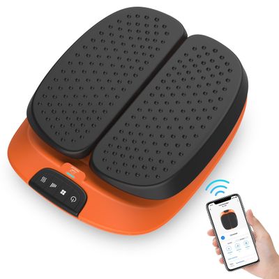 Snailax Vibration Foot Massager with Heat, App Control, Adjustable Vibration Electric Foot Massager Machine for Circulation, Plantar Fasciitis, Pain, Remote Control