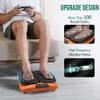 Snailax Vibration Foot Massager with Heat, App Control, Adjustable Vibration Electric Foot Massager Machine for Circulation, Plantar Fasciitis, Pain, Remote Control view 3