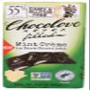 Chocolove Filled Mint Crme in Dark Chocolate, Dairy Free, Gluten Free & Non-GMO, 3.2 Oz (Pack of 10) view 1